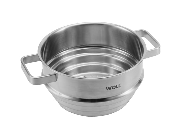 Woll Steel Universal Steamer 16/18/20cm - Gift Boxed