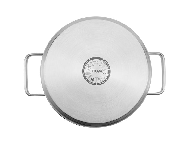 Woll Steel Cook Pot With Lid 20cm / 3.5L - Gift Boxed