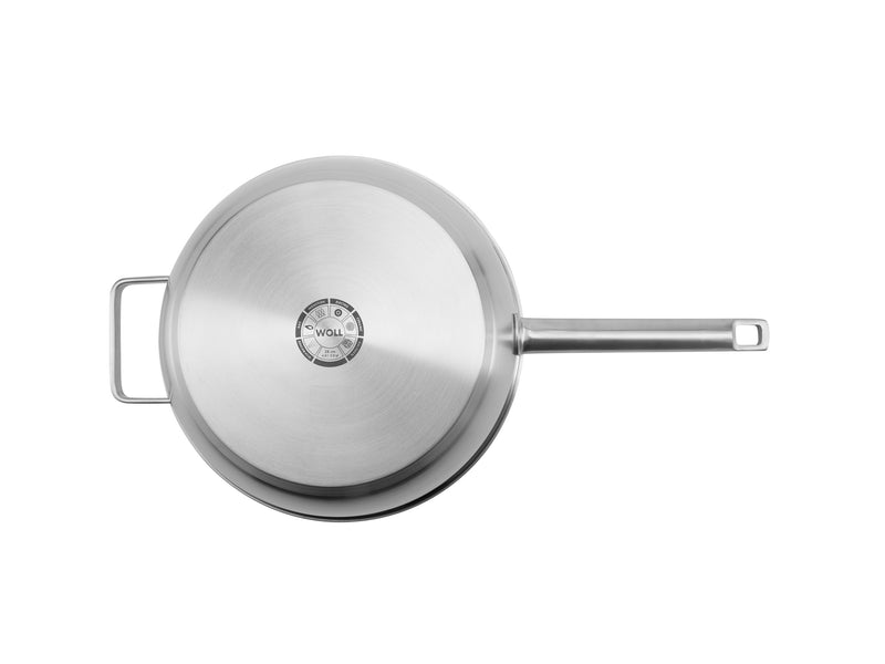 Woll Steel Saute Pan With Lid 28cm / 4.6L - Gift Boxed