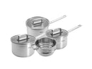 Woll Steel 4 Piece Saucepan Set - Gift Boxed