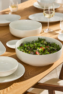 Maxwell & Williams White Basics Diamonds Serving Bowl 30x9.5cm - Gift Boxed