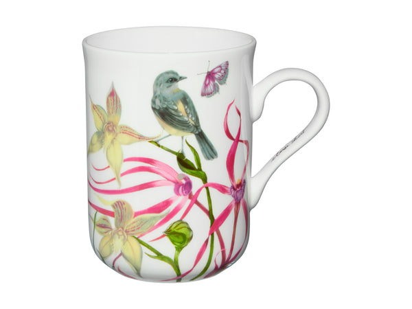 Maxwell & Williams Eloise Short Lyric Mug 330ml - Yellow Robin