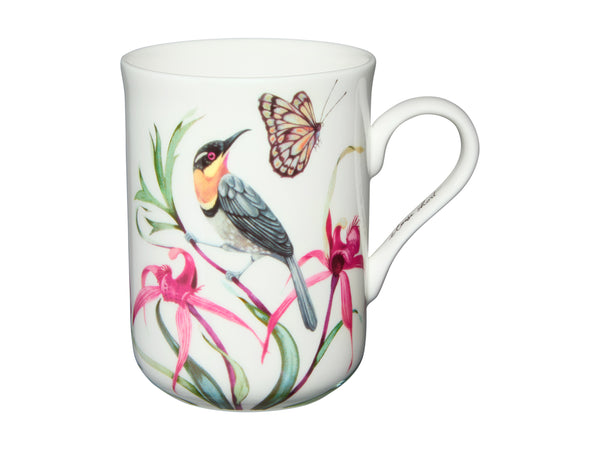Maxwell & Williams Eloise Short Lyric Mug 330ml - Spinebill Honeyeater