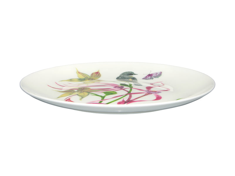 Maxwell & Williams Eloise Short Lyric Coupe Plate 20cm - Yellow Robin