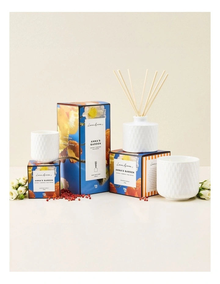 Love Anna x Scentimental Diffuser 200ml - Anna's Garden - Gift Boxed