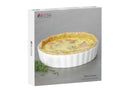 Maxwell & Williams Epicurious Deep Quiche Dish White Gift Boxed - 24x5cm
