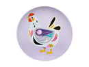 Maxwell & Williams Pete Cromer Barn Friends Plate Chook 20cm - Purple
