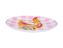 Maxwell & Williams Pete Cromer Barn Friends Plate Chook 20cm - Pink
