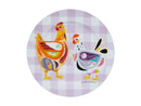 Maxwell & Williams Pete Cromer Barn Friends Children's 3pc Dinner Set - Chook - Gift Boxed