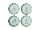 Maxwell & Williams Clover & Cottontail Set of 4 - 20cm Plates - Assorted - Gift Boxed