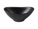 Maxwell & Williams Caviar Black Oval Sauce Bowl 11x4cm