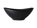 Maxwell & Williams Caviar Black Oval Sauce Bowl 11x4cm