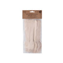 Eco Basics 18pc Biodegradable Wood Forks