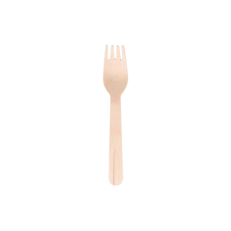 Eco Basics 18pc Biodegradable Wood Forks