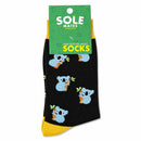 Koala Sole Mates Socks - Brown