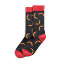 Boomerang Sole Mates Socks - Black