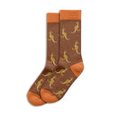 Kangaroo Sole Mates Socks - Brown