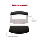 KitchenAid Mezzaluna with Stainless Steel Curved Blade Black - 15cm