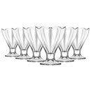 Lily Ice Cream Glasses 250ml - Set of 6 - LAV