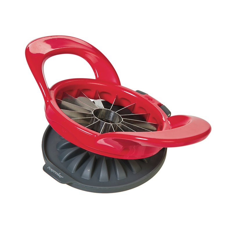 Progressive Thin Apple Corer & Slicer - Red