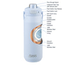 Oasis Ceramic Stainless Steel Triple Wall Insulated Capri Drink Bottle with Quick Release Lid 750ml - Periwinkle
