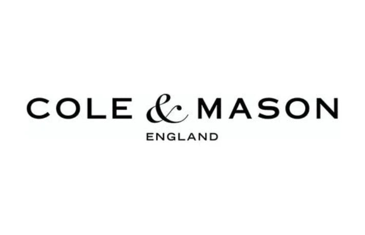 Cole & Mason London Salt and Pepper Mill Gift Set - Chocolate Wood - 13cm