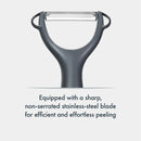 Culinare Straight Y-Peeler - Grey