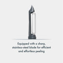 Culinare Swivel Peeler - Grey