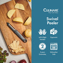 Culinare Swivel Peeler - Grey