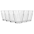 Fluted Drinking Glasses - 210ml - Set of 6