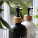 Glass Soap Dispenser - Dishes - Black