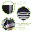 Nicola Spring Turkish Cotton Tea Towel 60 x 40cm - Black