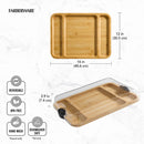 Farberware Build-a-Board Bamboo Rectangular Board - 30.4 x 40cm