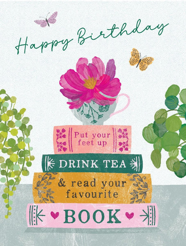 Happy Birthday - Birthday Books - Mini Gift Card - 8x10cm