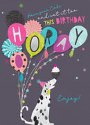 Happy Birthday - Hooray ... Have your cake and eat it too  - Mini Gift Card - 8x10cm