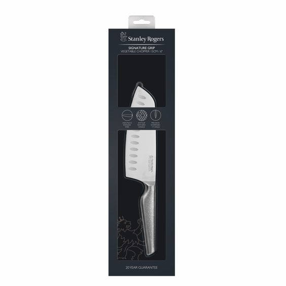 Stanley Rogers Signature Grip Vegetable Chopper Knife - 15cm