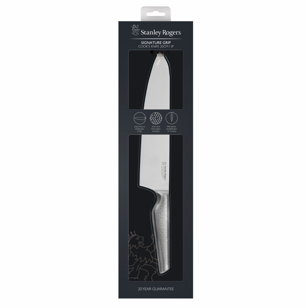 Stanley Rogers Signature Grip Cooks Knife - 20cm