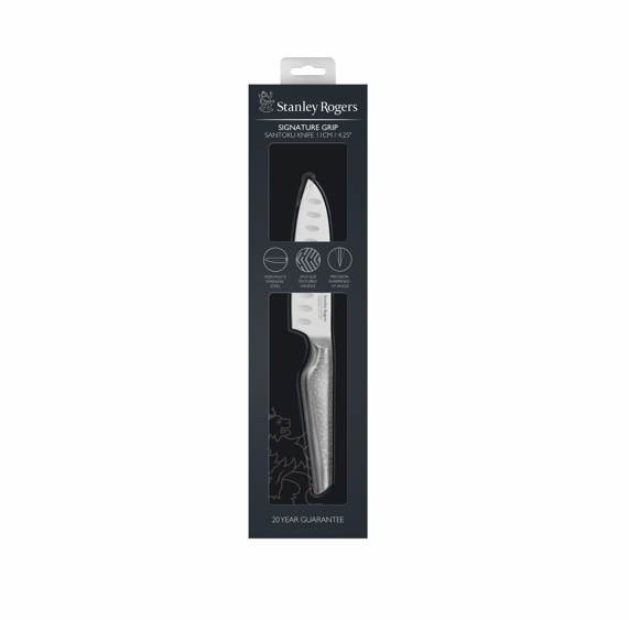 Stanley Rogers Signature Grip Santoku Knife - 11cm