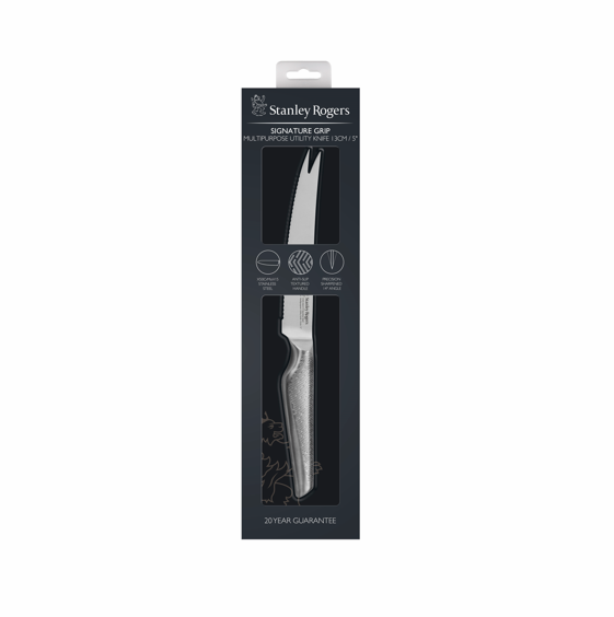 Stanley Rogers Signature Grip Multi Utility Knife - 13cm