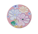 Maxwell & Williams Poppy Love Ceramic Round Cork Back Coaster - 10cm - Pink