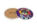 Maxwell & Williams Donna Sharam Kaleidoscope Ceramic Round Coaster 10cm - Bestie