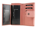 Pierre Cardin Geniune Leather Ladies Bi-Fold Wallet - Pink