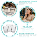 Fluted Espresso Glass - 100ml - Set of 6