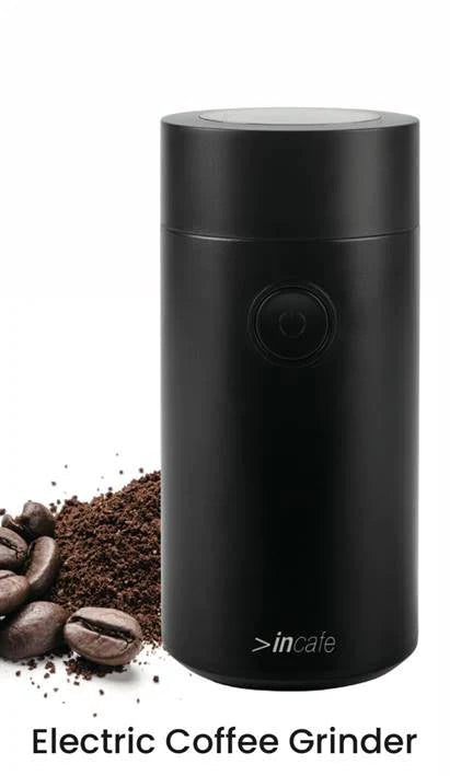 InCafe Electric Coffee Grinder - Black Matt