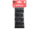 Dog Poo Bags Refill - 5 Rolls x 15 Bags - 75 Poo Bags