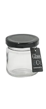 Glass Co. Cleo Round Glass Jar - 80ml