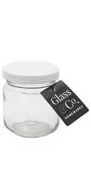 Glass Co. Cleo Round Glass Jar - 80ml