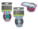 Top Chef Measuring Cups/Spoons 6pc - 7.5ml, 15ml, 60ml, 85ml, 125ml, 250ml
