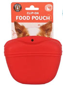 Clip-On Food Pouch - Red