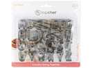 Top Chef Metal Alphabet Cookie Pastry Cutter - 2.5cm